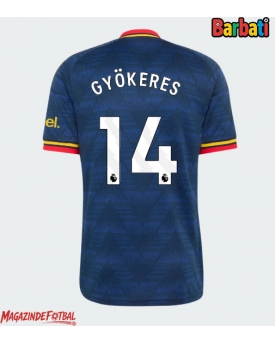 Arsenal Viktor Gyokeres #14 Tricou Fotbal Replică 2026-27 Barbati Deplasare Arsenal Viktor Gyokeres #14 Tricou Fotbal Replică 2026-27 Barbati Deplasare
